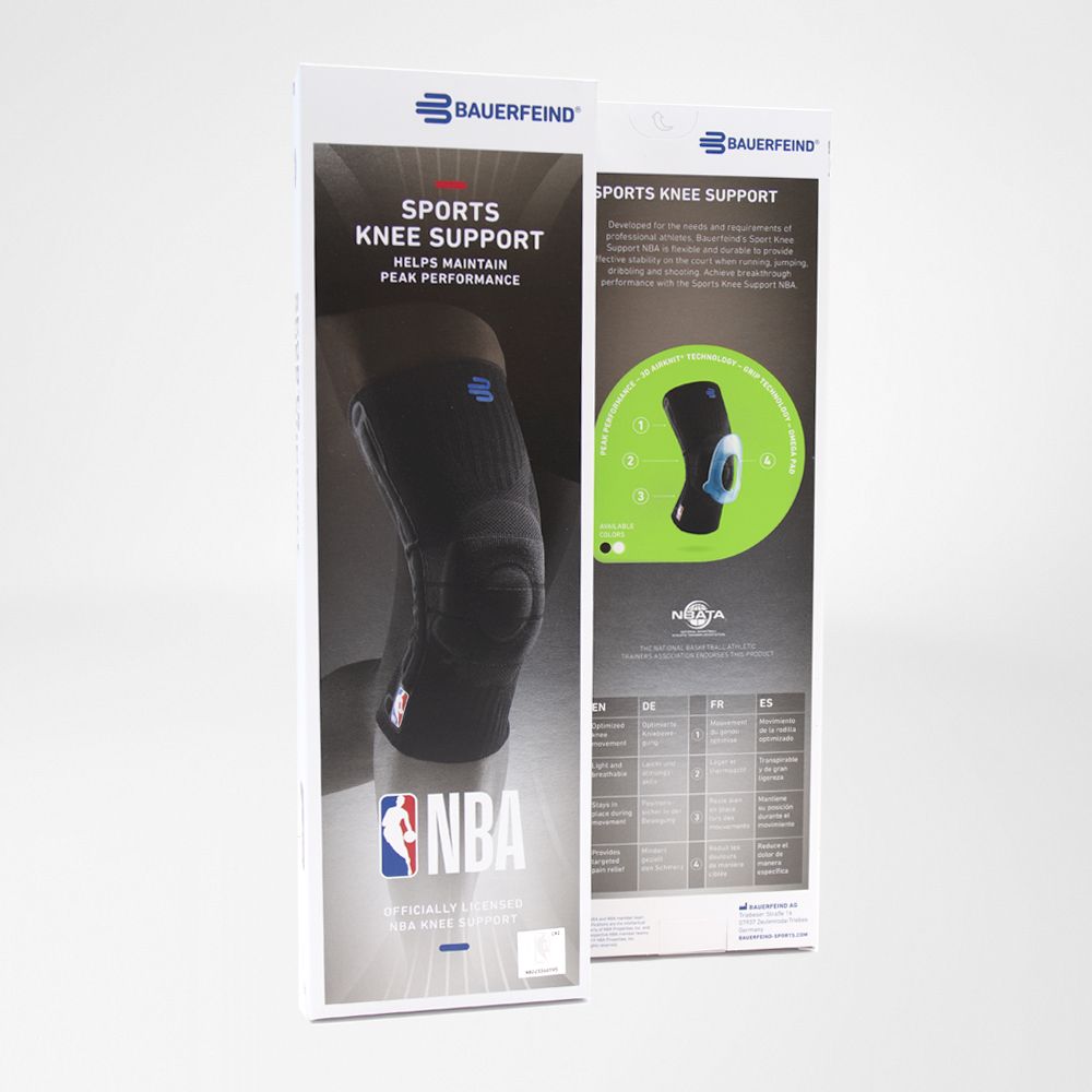 Knee Support NBA Verpackung Verpackungsbild Knee Support NBA