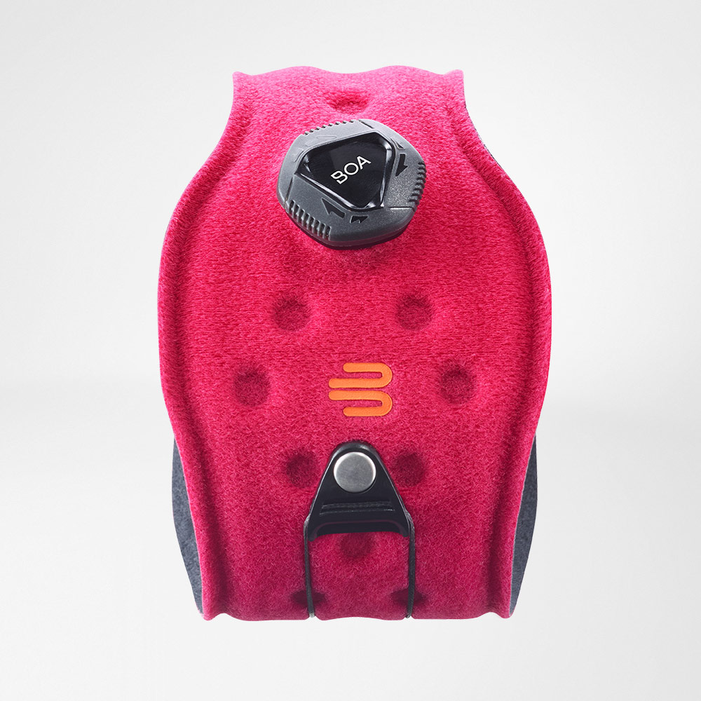 Ellenbogenbandage pink freigestellt Komplettaufnahme der pinken Ellenbogenspange