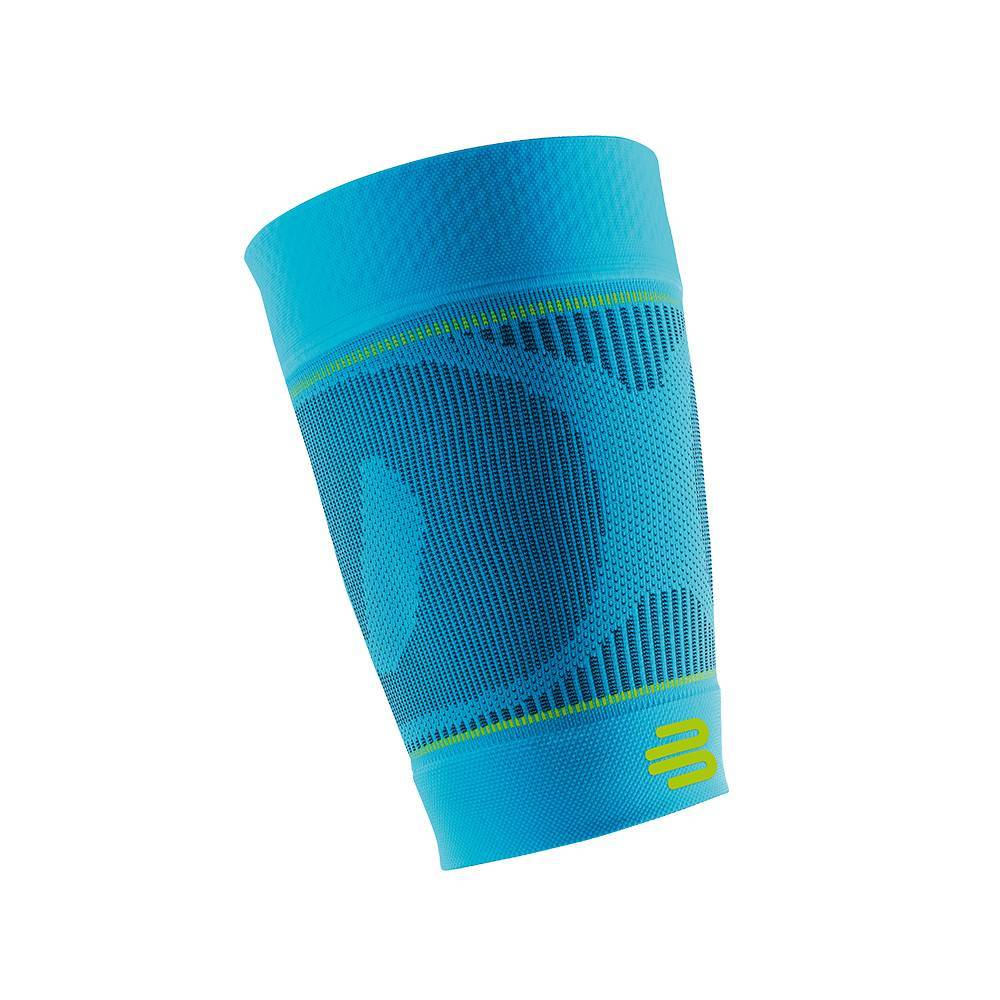 Sports Compression Sleeves Upper Leg rivera Nahaufnahme der Sports Compression Sleeves Upper Leg rivera vor weißem Hintergrund